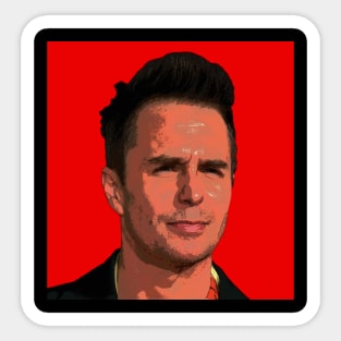 sam rockwell Sticker